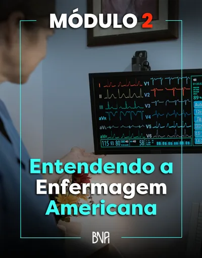 Capa do módulo 2 — A enfermagem nos EUA