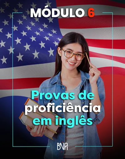 Capa do módulo 6 — A prova de inglês